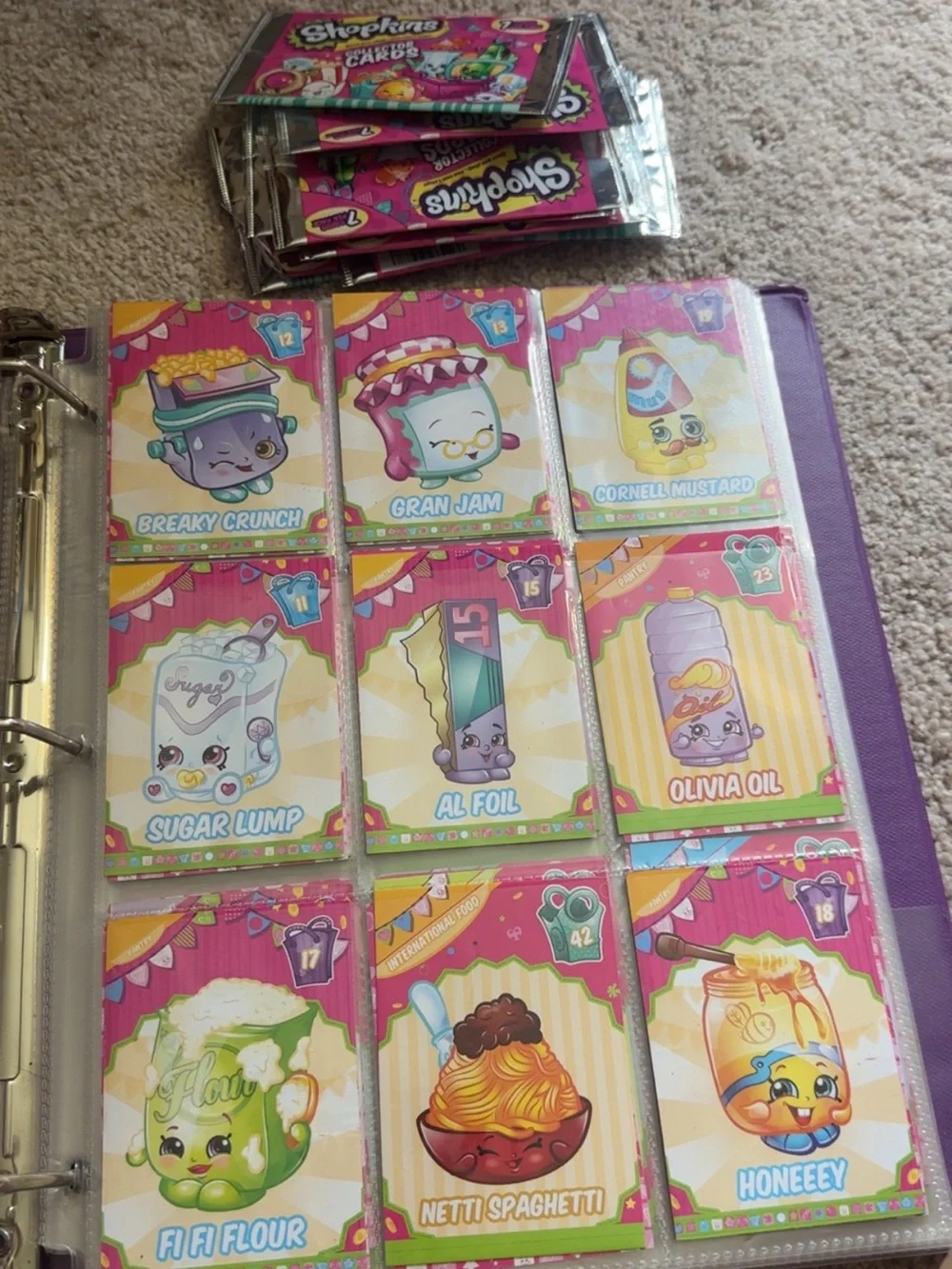 Shopkin collectors cards!  160+ cards!